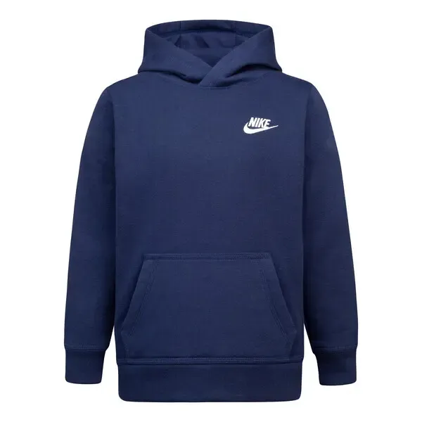 Felpa con cappuccio per bambini Nike Club Fleece PO