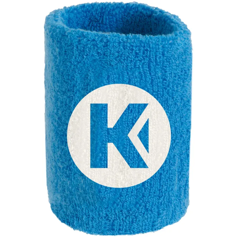 Polsino in spugna Kempa Core bleu 9 cm