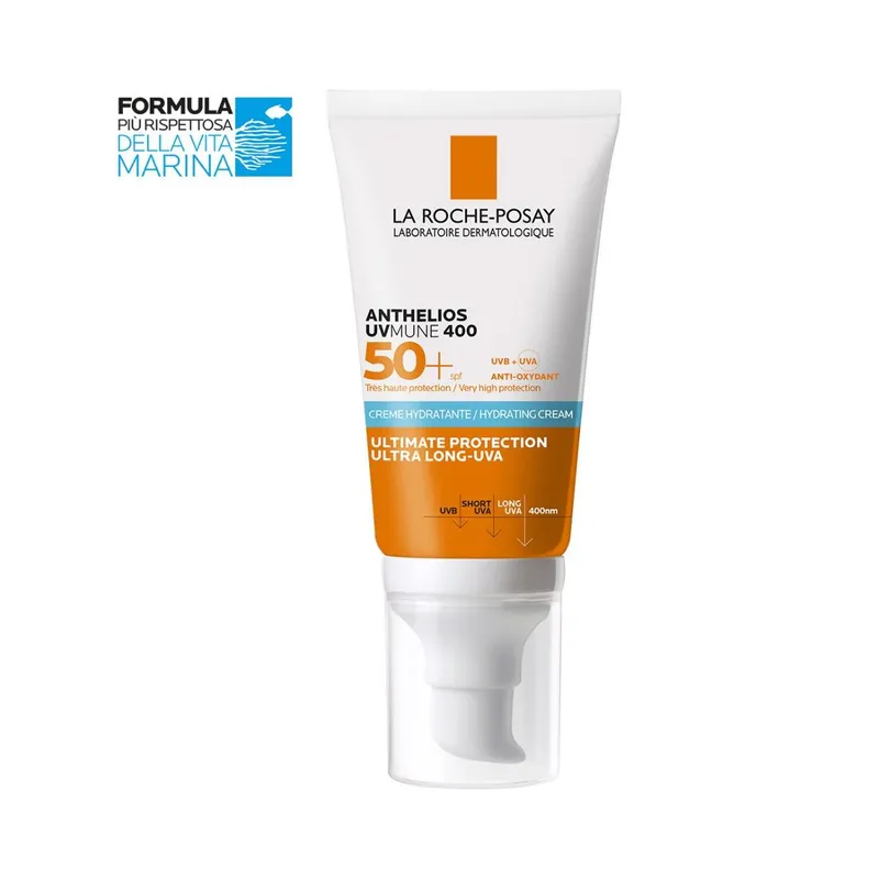 Crema Idratante La Roche-Posay Anthelios Uvmune 400 SPF50+, 50ml