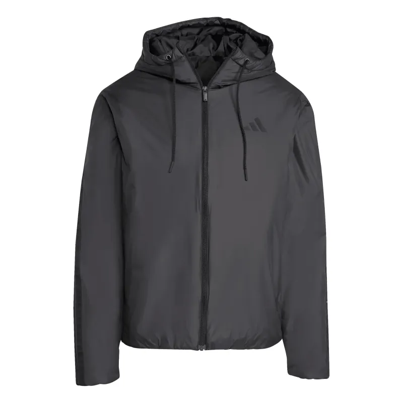 Piumino termico con cappuccio adidas Essentials Climawarm 3 stripes