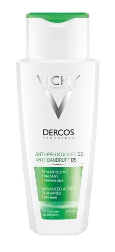Dercos vichy shampoo antiforfora per capelli secchi 200ml