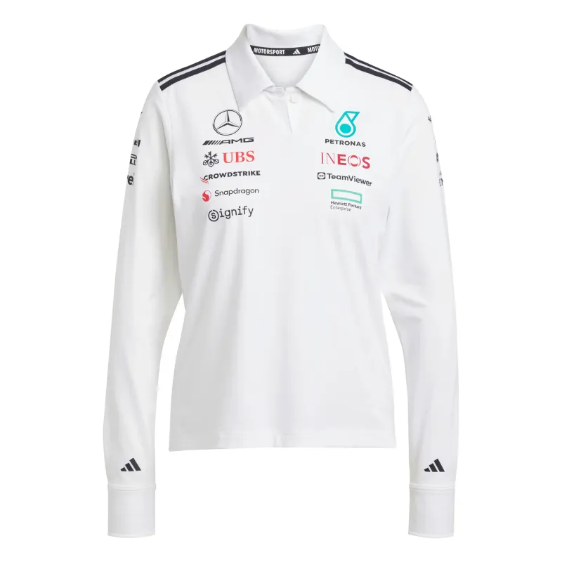 Polo a maniche lunghe donna Mercedes AMG Petronas Formula One Team