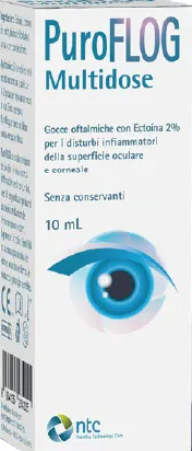 Puroflog multidose soluzione oftalmica 10 ml