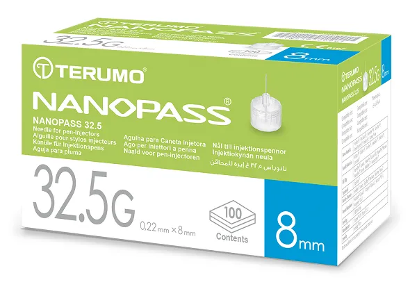Ago nanopass g32,5 8mm 100pz