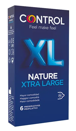 Profilattico control new nature 2,0 xl 6 pezzi
