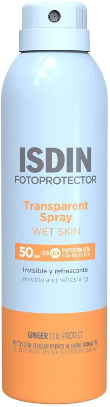 Transparent spray wet skin 50