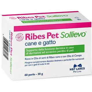Lanes Nbf Pet Relief Ribes Perle - Integratore per Cane e Gatto