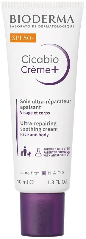 Cicabio creme+ spf50 40ml