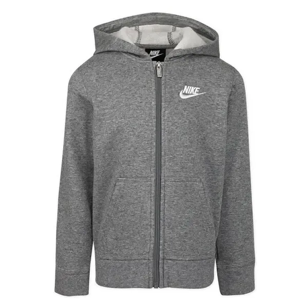 Felpa con cappuccio per bambini Nike Club Fleece FZ