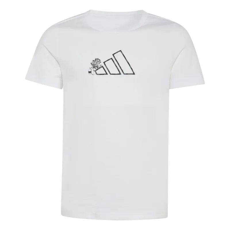 T-shirt in fantasia da bambina adidas Animal Graphic