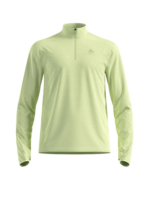 ODLO Maglia da running termica Essential da uomo giallo | XL