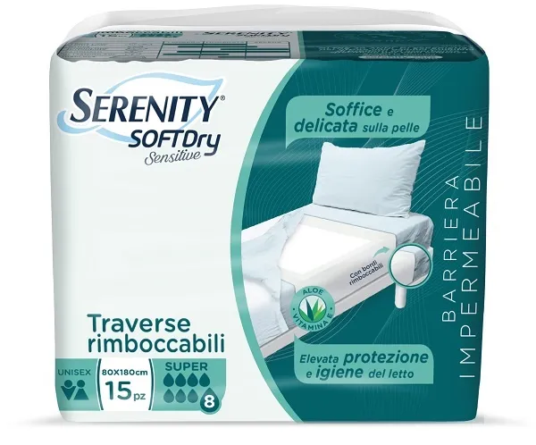 Serenity traversa sd sensiive super 80x180 cm 15 pezzi