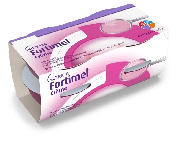 Fortimel creme frutti di bosco 4 pezzi da 125 g