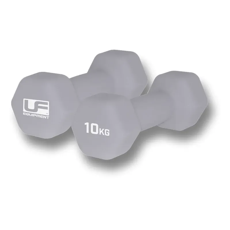 Manubrio esagonale rivestito in neoprene UFE Urban Fitness (x2)