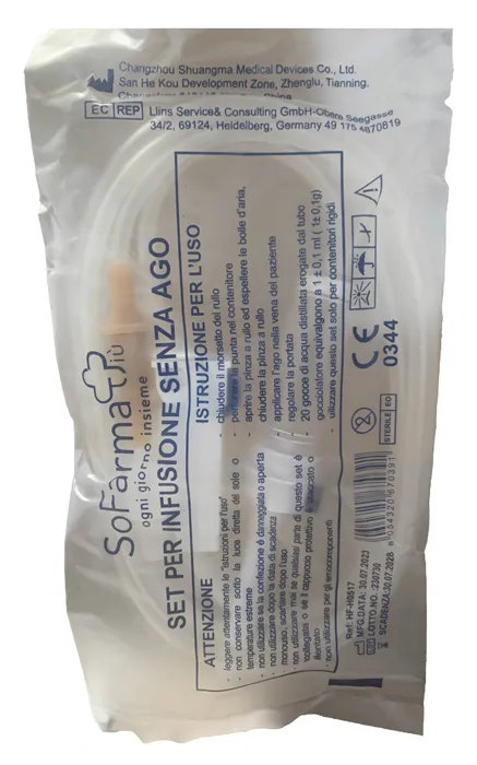 Deflussore senza ago gauge 21 sofarmapiu