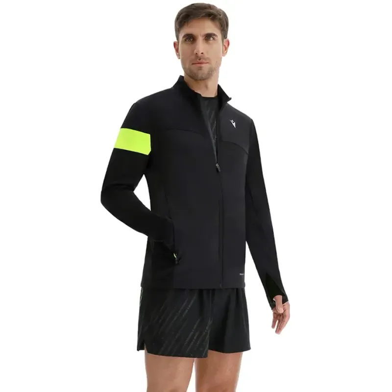 Felpa full zip elasticizzata Macron Conrad Light