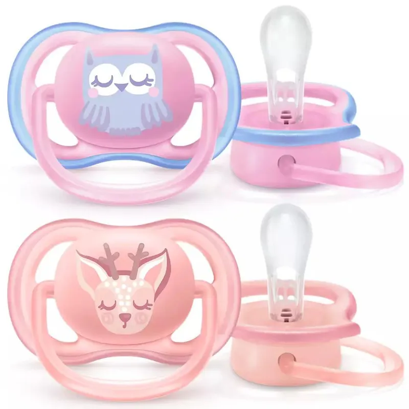 Philips Avent Ultra Air Succhietto per Femmine, 0-6 Mesi - 2 Pezzi
