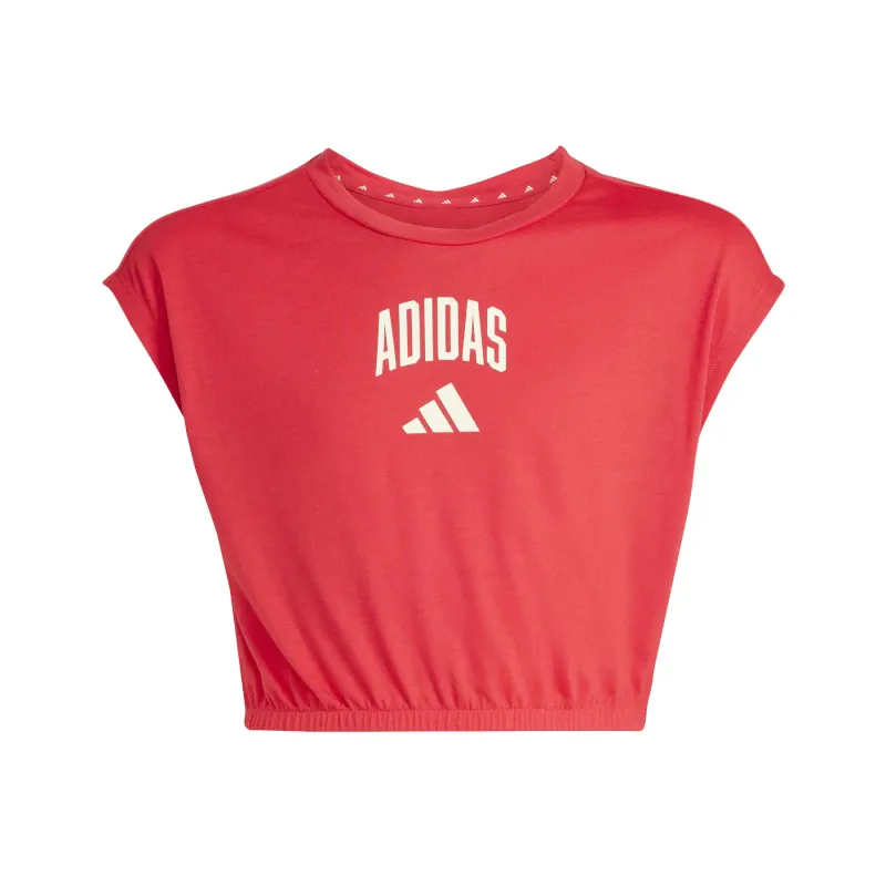 Canottiera senza maniche per ragazze adidas Collegiate Typography