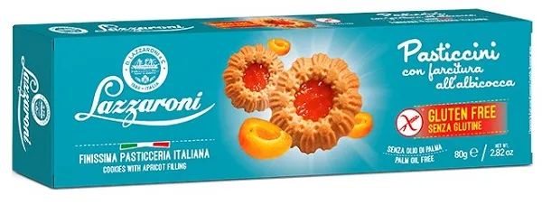Pasticcini all'albicocca 80 g