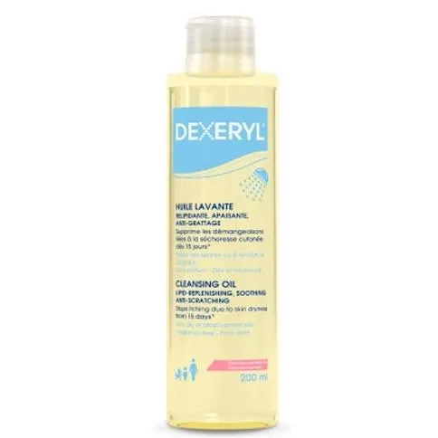 Dexeryl Olio Detergente Multifunzione per Corpo e Viso, 200ml