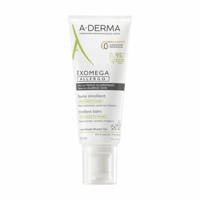 Balsamo Emolliente A-Derma Exomega Allergo 200ml