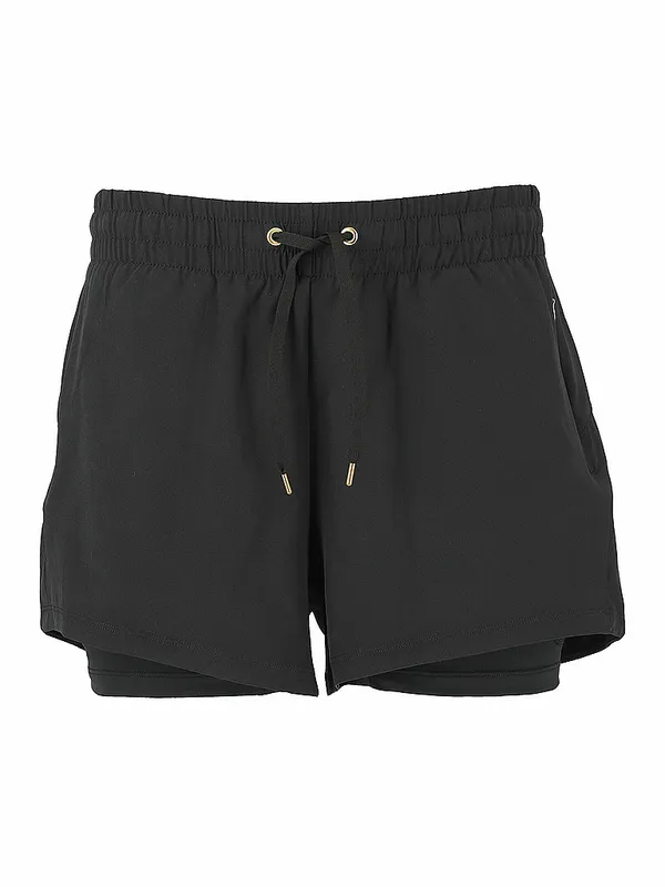 ATHLECIA Pantaloncini da fitness da donna Timmie 2in1 nero | 36