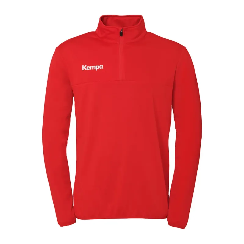 Drilll top allenamento con 1/4 di zip Kempa