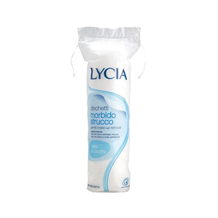 Lycia Struccanti - Dischetti di Cotone per Rimozione Trucco - 80 Pezzi