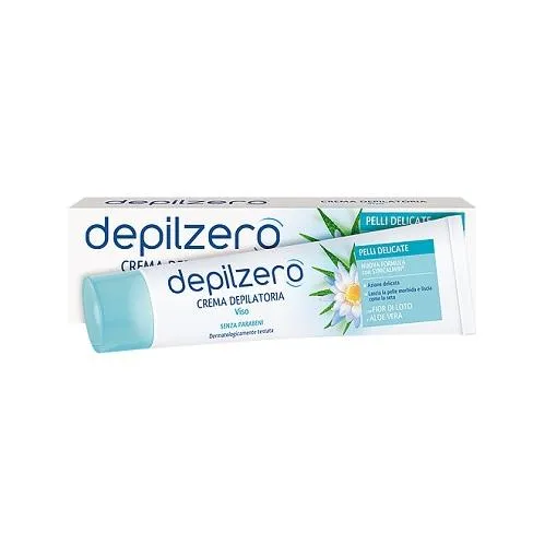 Depilzero Crema Depilatoria per il Viso, 50 ml