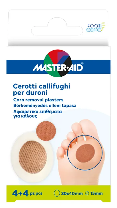 Footcare callifughi per duroni 4+4 pezzi