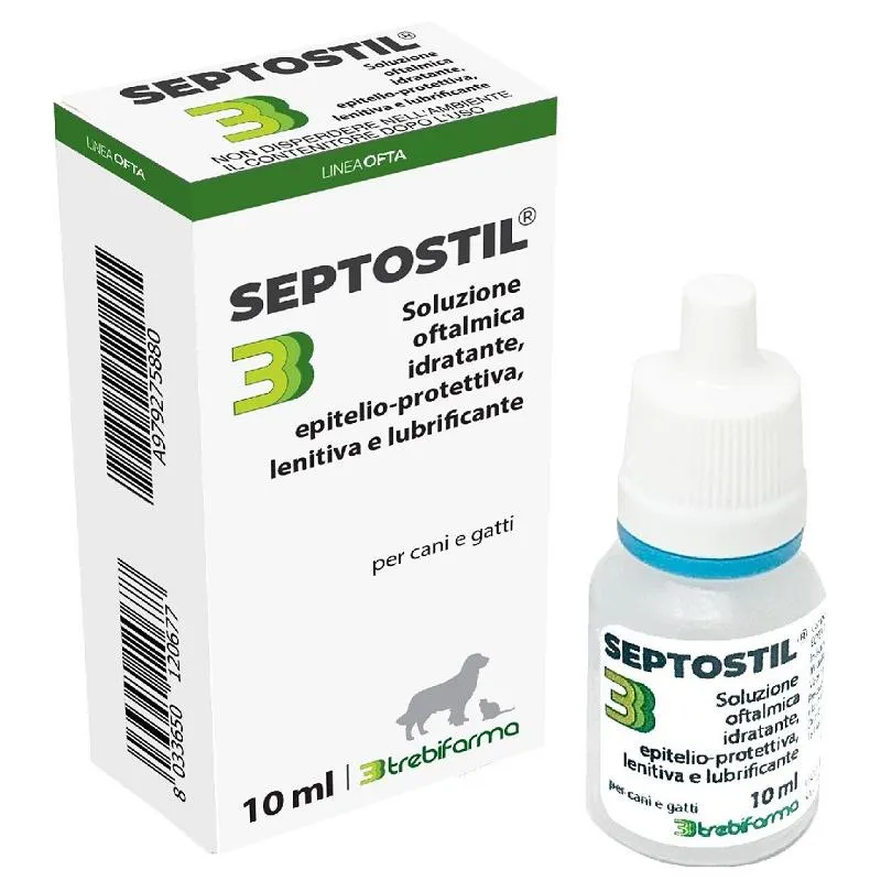 Septostil Soluzione Oftalmica 10ml per Cani e Gatti