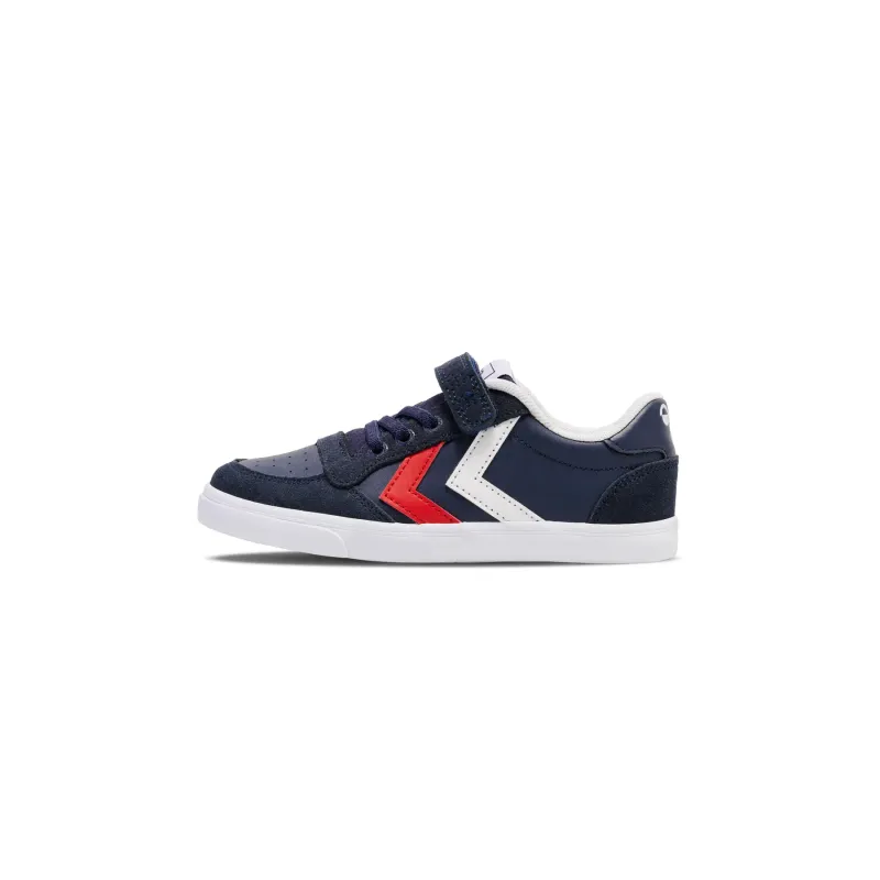 Scarpe da ginnastica bambino Hummel Slimmer Stadil Leather Low