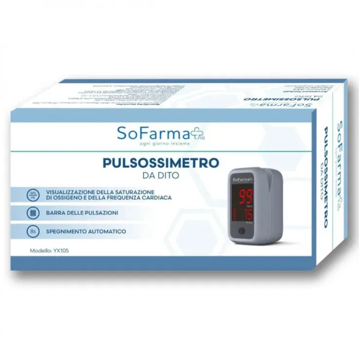Pulsossimetro Dito Sofarmapiù
