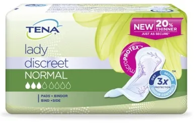 Pannolone sagomato tena discreet normal 12 pezzi