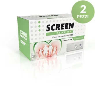 Kit per l'individuazione di conta spermatica 2 pezzi fertilita' maschile screen test conta spermatica