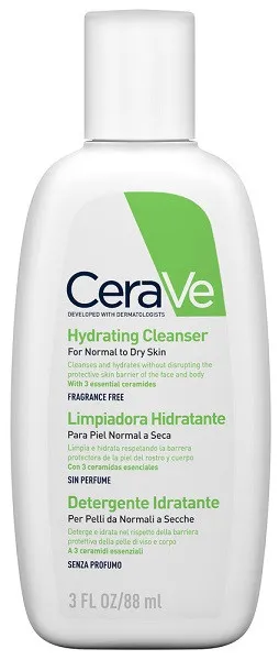 Cerave detergente idratante 88ml