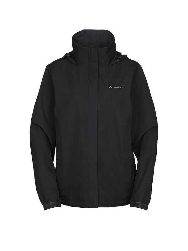 VAUDE Giacca antipioggia da donna Escape Light nero | 38