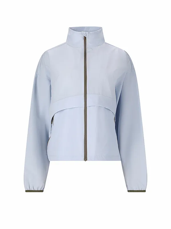 ATHLECIA Giacca da fitness da donna Narros Woven azzurro | 40
