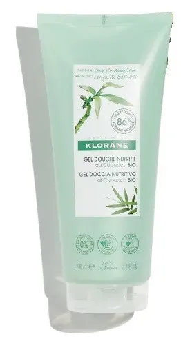 Klorane gel doccia linfa bambo