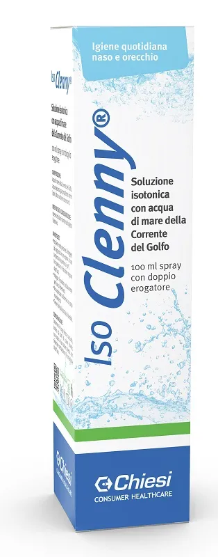 Iso clenny soluzione isotonica biomarina spray doppio erogatore 100 ml
