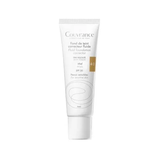 Avene Couvrance Fondotinta Correttore Fluido Miele 4.0 - 30ml