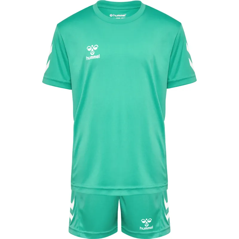 Completo sportivo maglia e Short da bambino Hummel Logo