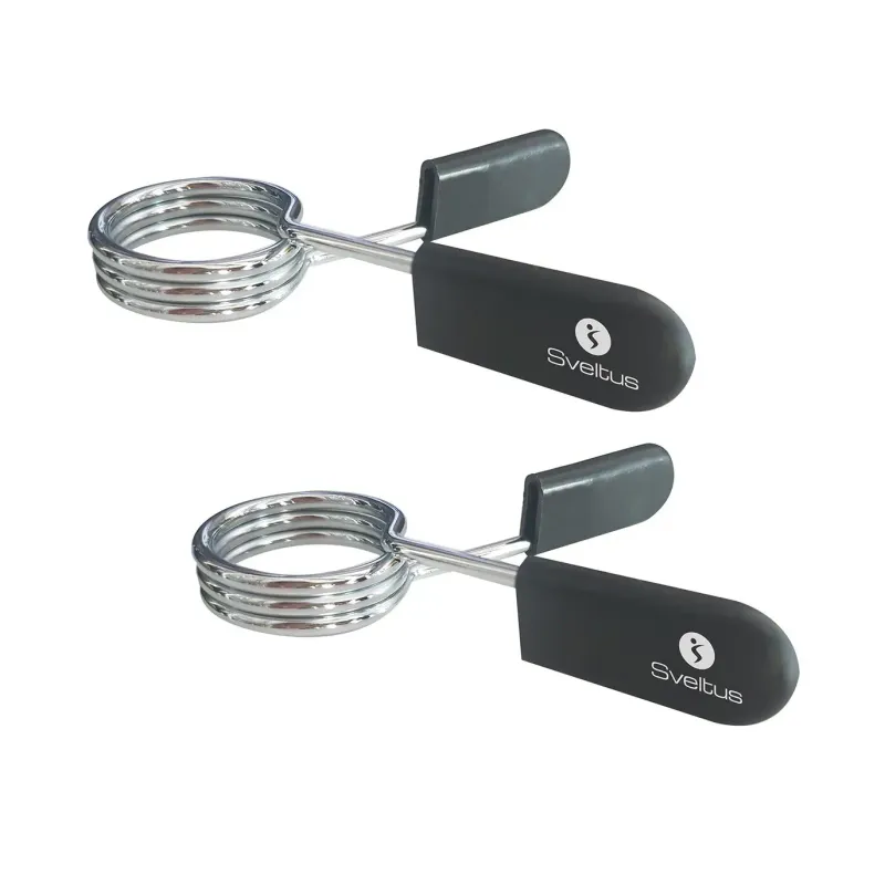 Barra per sollevamento pesi con disco Sveltus Pump Fit'Us