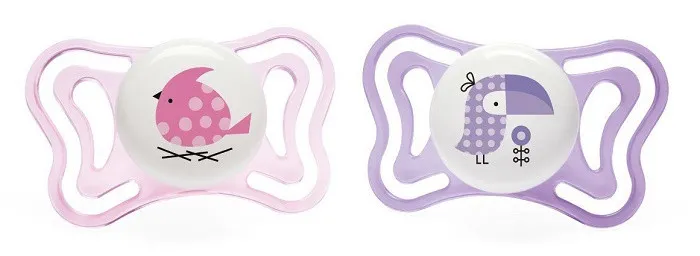 Ch succh light grl sil 2-6m 2p
