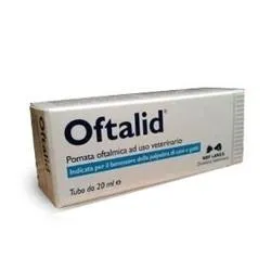 Oftalid - Pomata Oftalmica di 20ml per Cani e Gatti