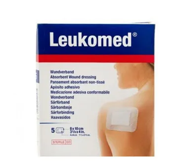 Leukomed medicazione post-operatoria in tessuto non tessuto 8 x 10 cm
