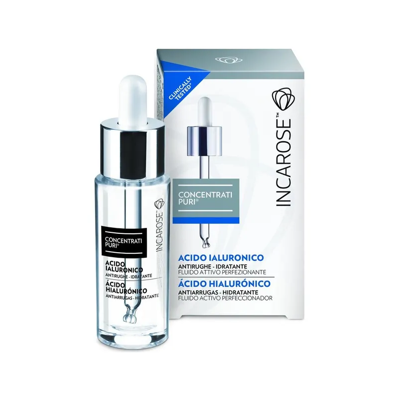 Incarose Puro Concentrato di Acido Ialuronico, 15ml