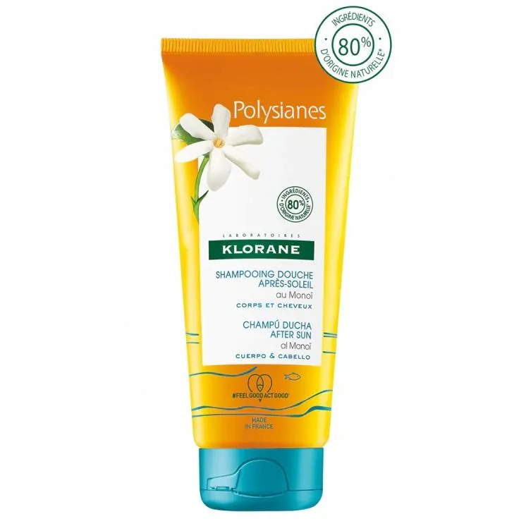 Klorane Doccia Doposole 2-in-1 Shampoo per Corpo e Capelli - 200ml