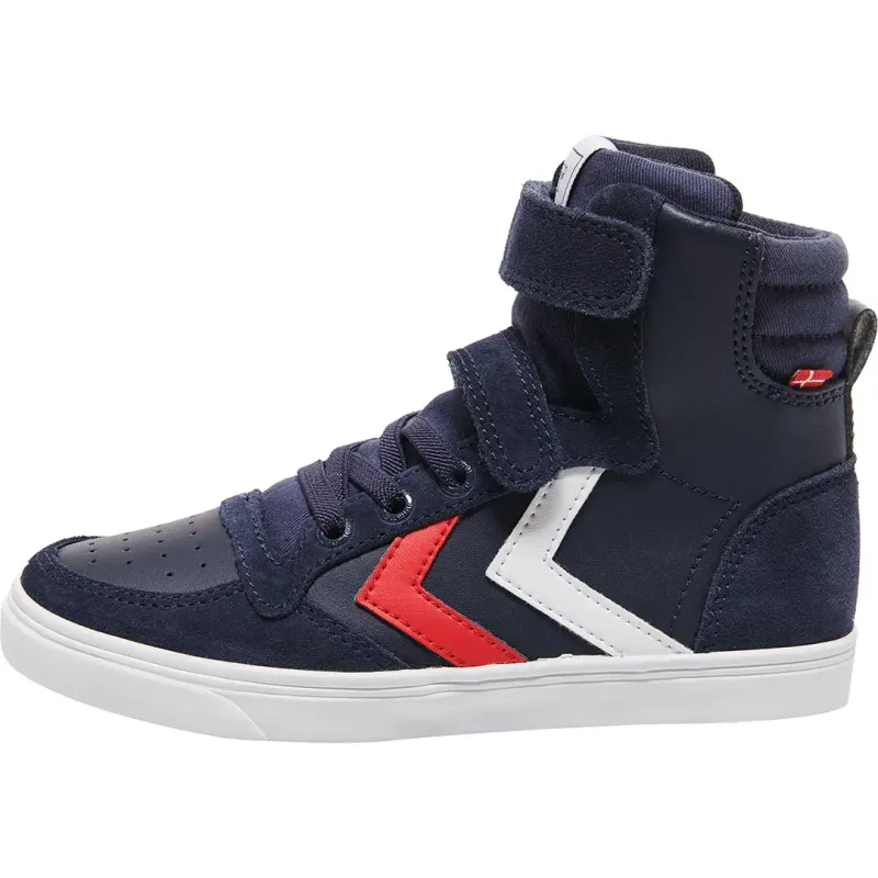 Scarpe per bambini Hummel slimmer stadil leather high