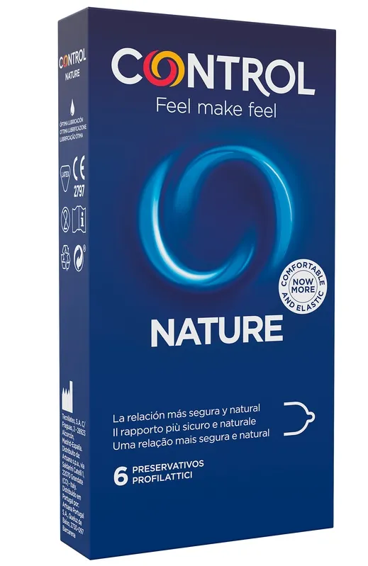 Profilattico control new nature 2,0 6 pezzi
